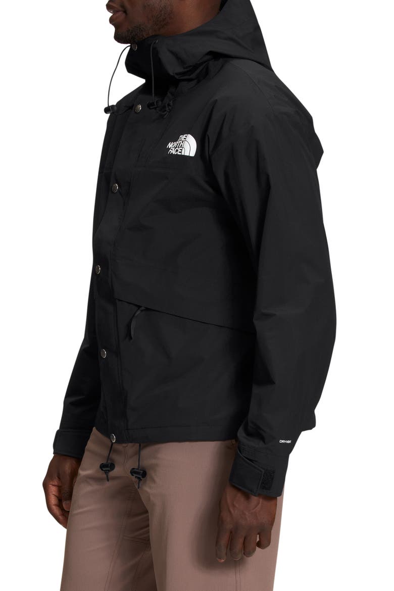 '86 Retro Waterproof Mountain Jacket, Alternate, color, BLACK