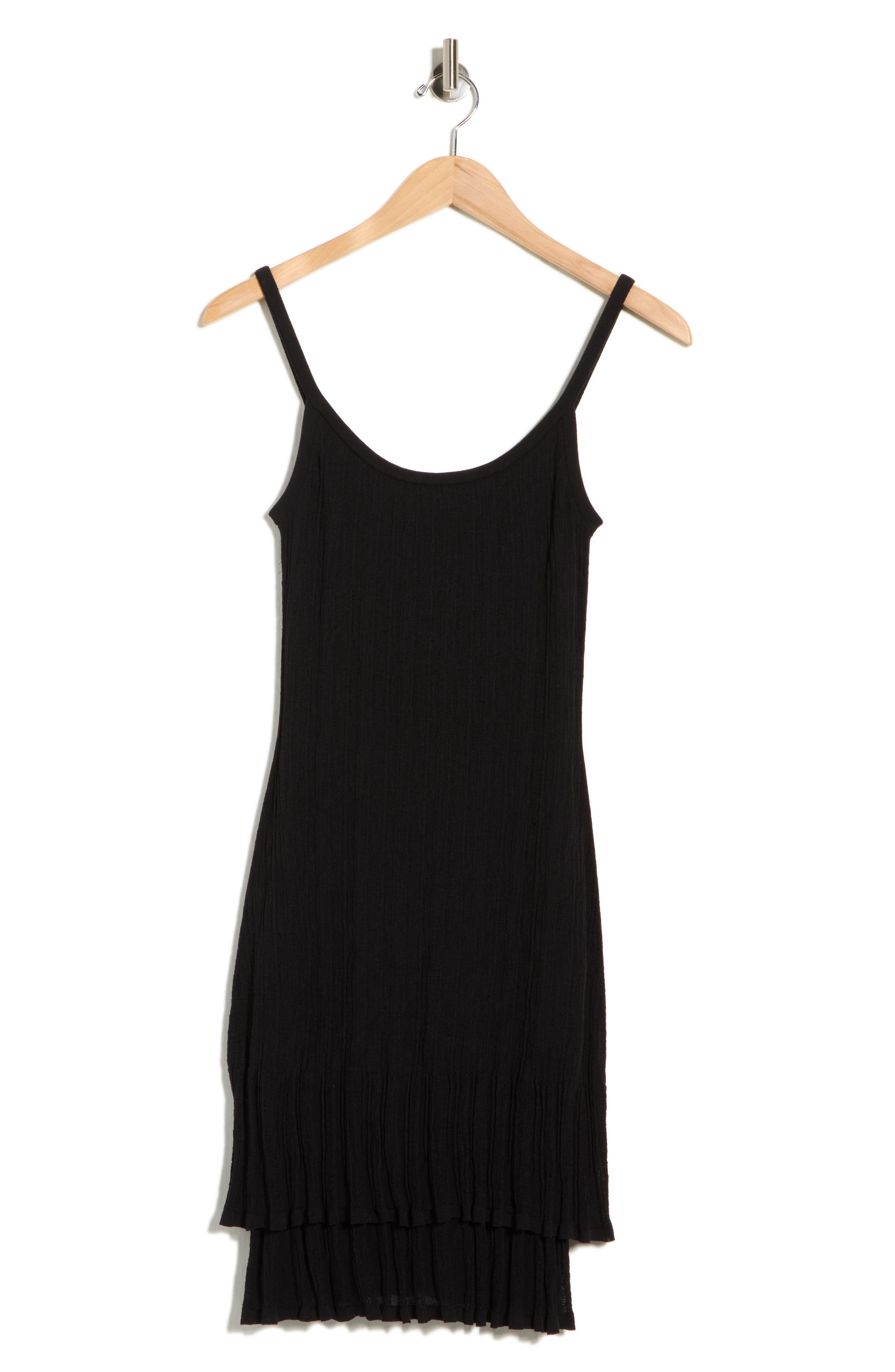 A.L.C. Lex Cotton Blend Tiered Slipdress