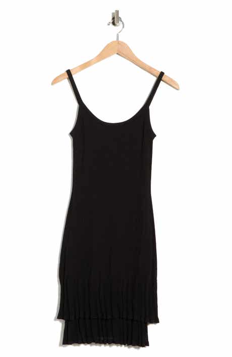 A.L.C. Lex Cotton Blend Tiered Slipdress