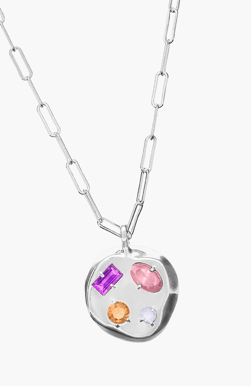 Birthdate Co. The February Birthdate Silver Pendant In February 4th - Silver