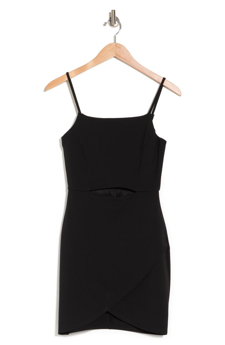 Socialite Cut Out Mini Dress, Alternate, color, 