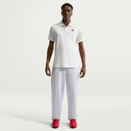 Nike Men's Nike White USMNT Dri-FIT Victory Solid Polo