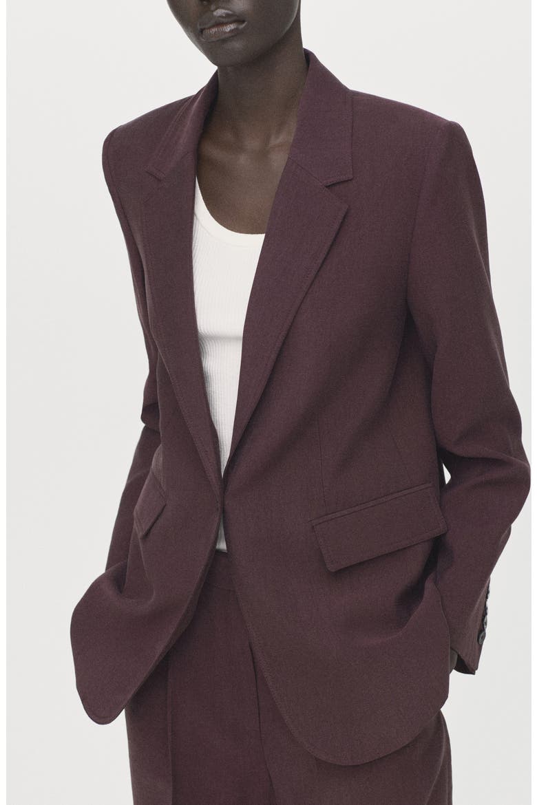 Suit Blazer, Alternate, color, PURPLE