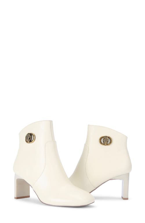 Kurt Geiger London Leather Bootie In Brown