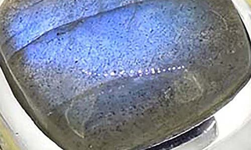 Ys Gems Labradorite Ring In Blue
