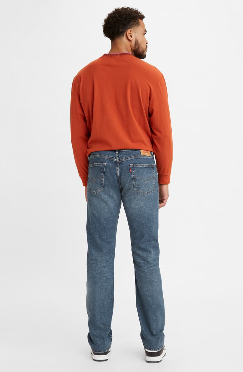 Levi's<sup>®</sup> 505 Regular Straight Leg Jeans - 30-32" Inseam, Alternate, color,