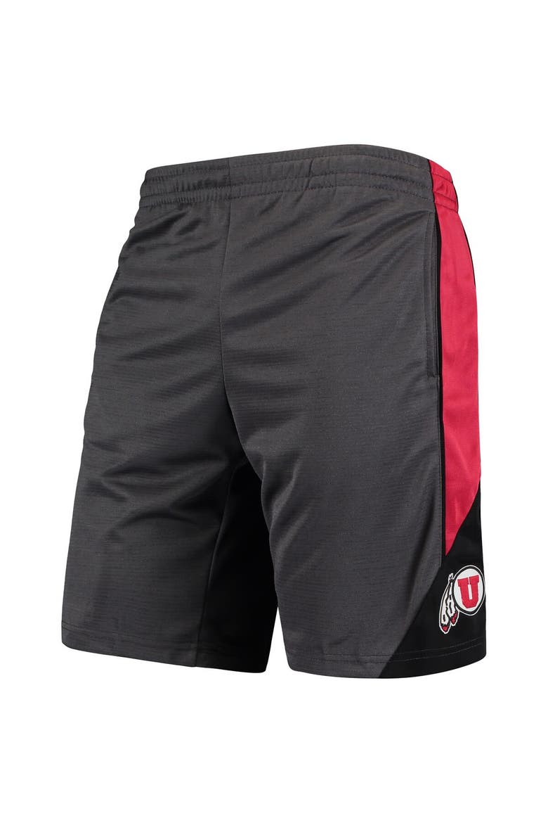 Men's Colosseum Charcoal Utah Utes Turnover Team Shorts, Main, color, Charcoal