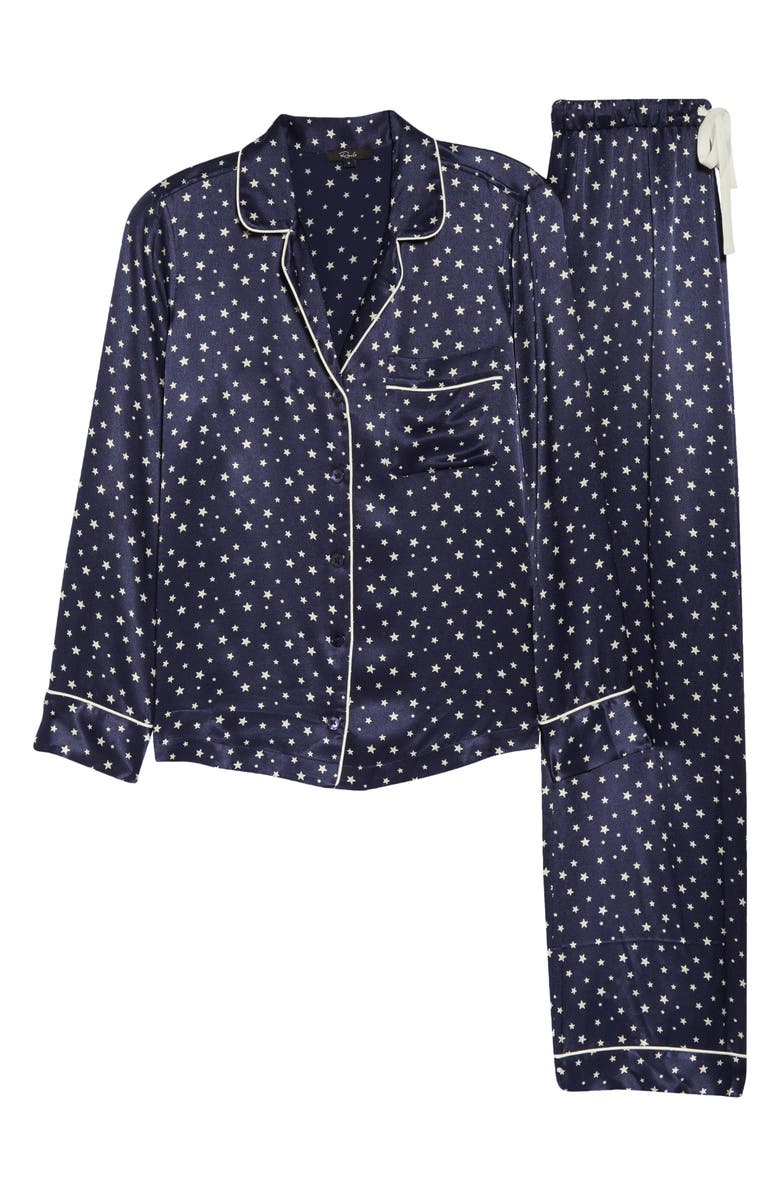 Rails Satin Pajama Set, Alternate, color,