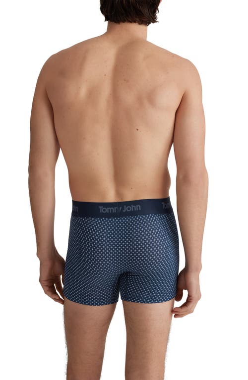 Tommy John Second Skin 4-inch Boxer Briefs In Blue