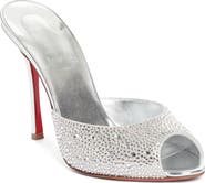 Christian Louboutin Me Dolly Crystal Embellished Slide