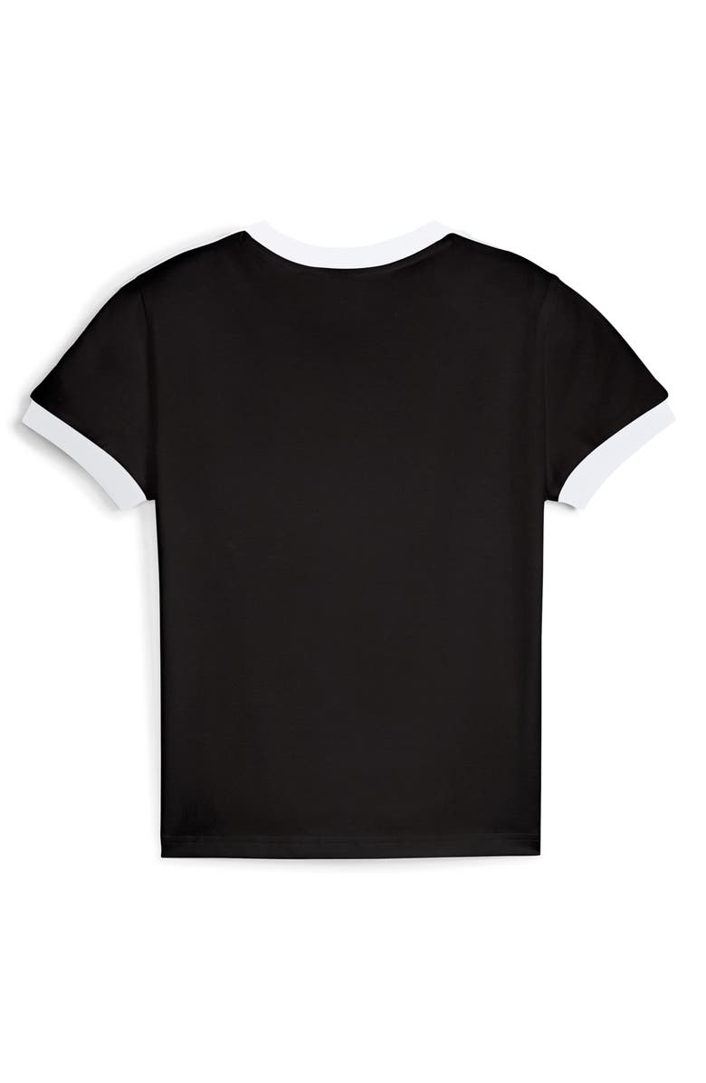PUMA T7 Slim Fit T-Shirt, Alternate, color, Puma Black