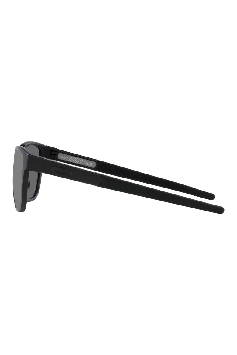 Actuator 57mm Polarized Rectangular Sunglasses, Alternate, color, MATTE BLACK