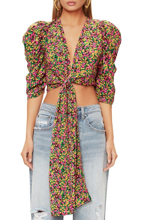 Willa Tie Hem Crop Top