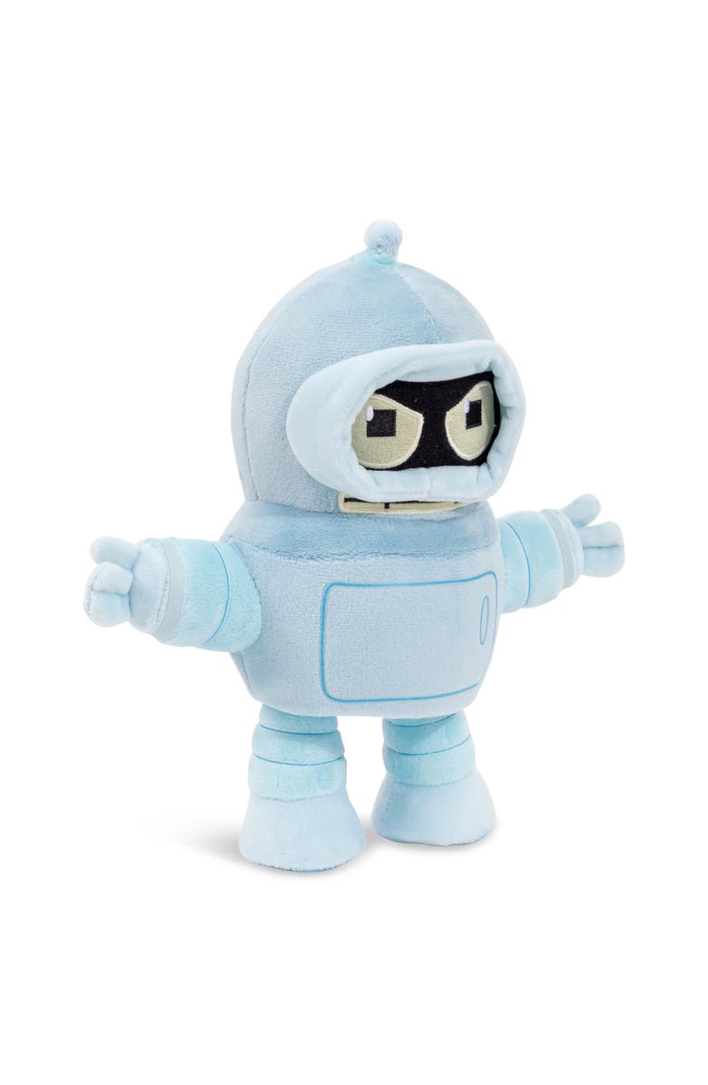 Toynk Futurama Angry Bender 8-Inch Chibi Collector Plush Toy, Alternate, color, Gray