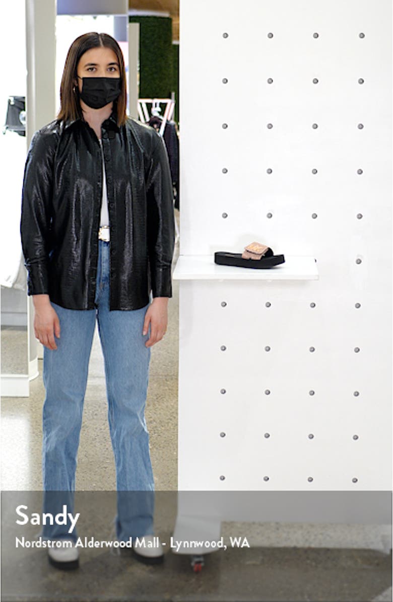 MK Platform Slide Sandal, sales video thumbnail