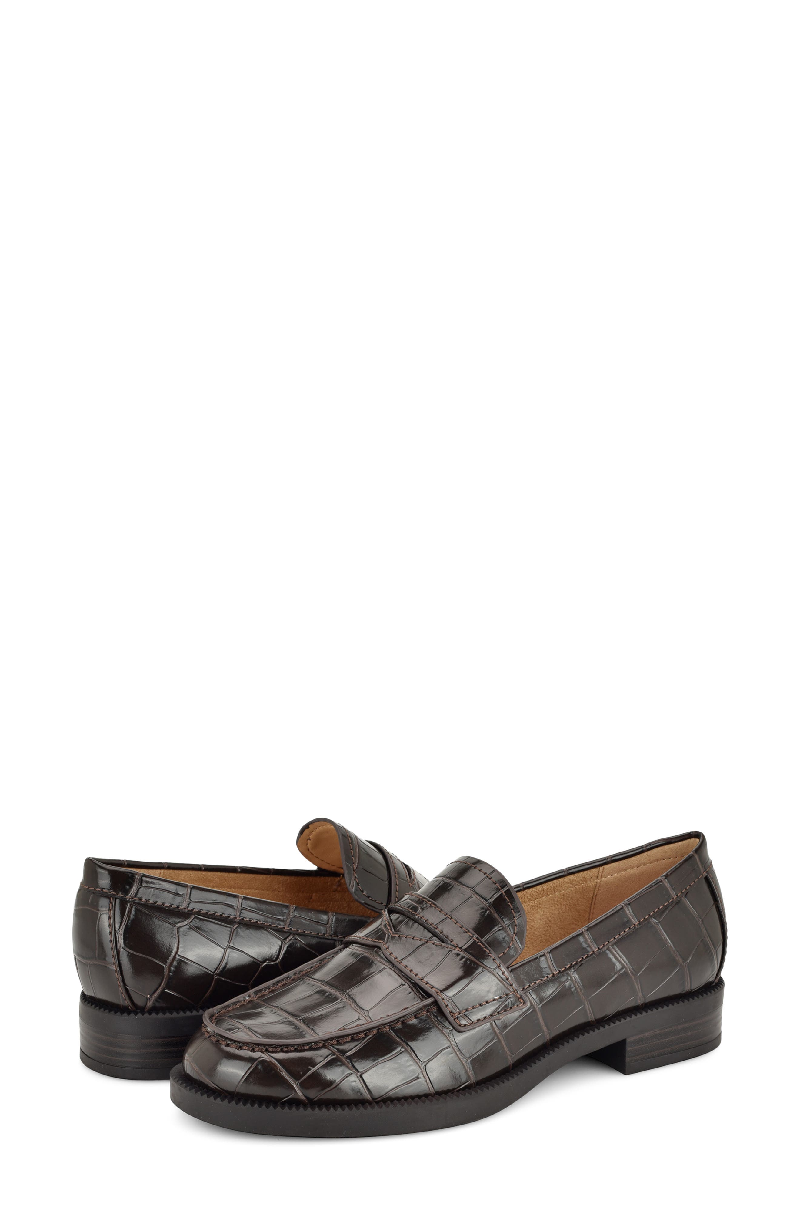 Berg Penny Loafer, Alternate, color, DARK BROWN