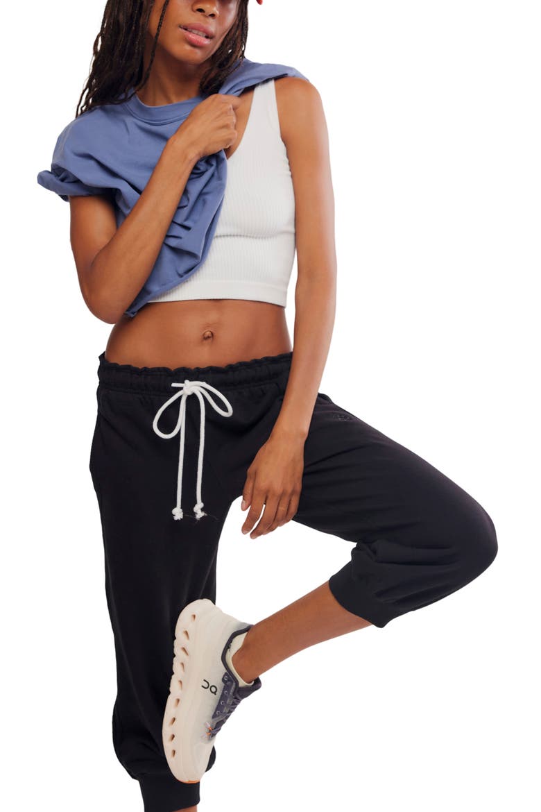 FP Movement Flutter Crop Joggers, Alternate, color, BLACK