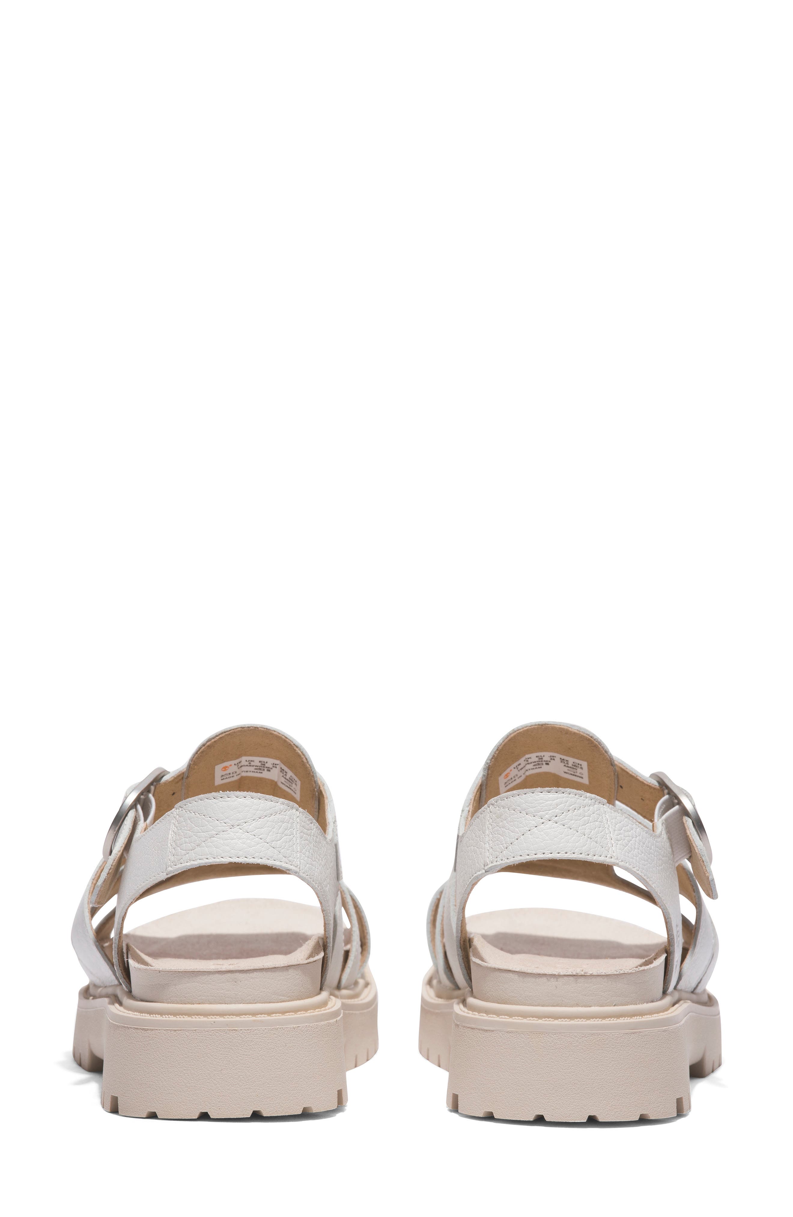 Clairemont Way Fisherman Sandal, Alternate, color, WHITE FULL GRAIN