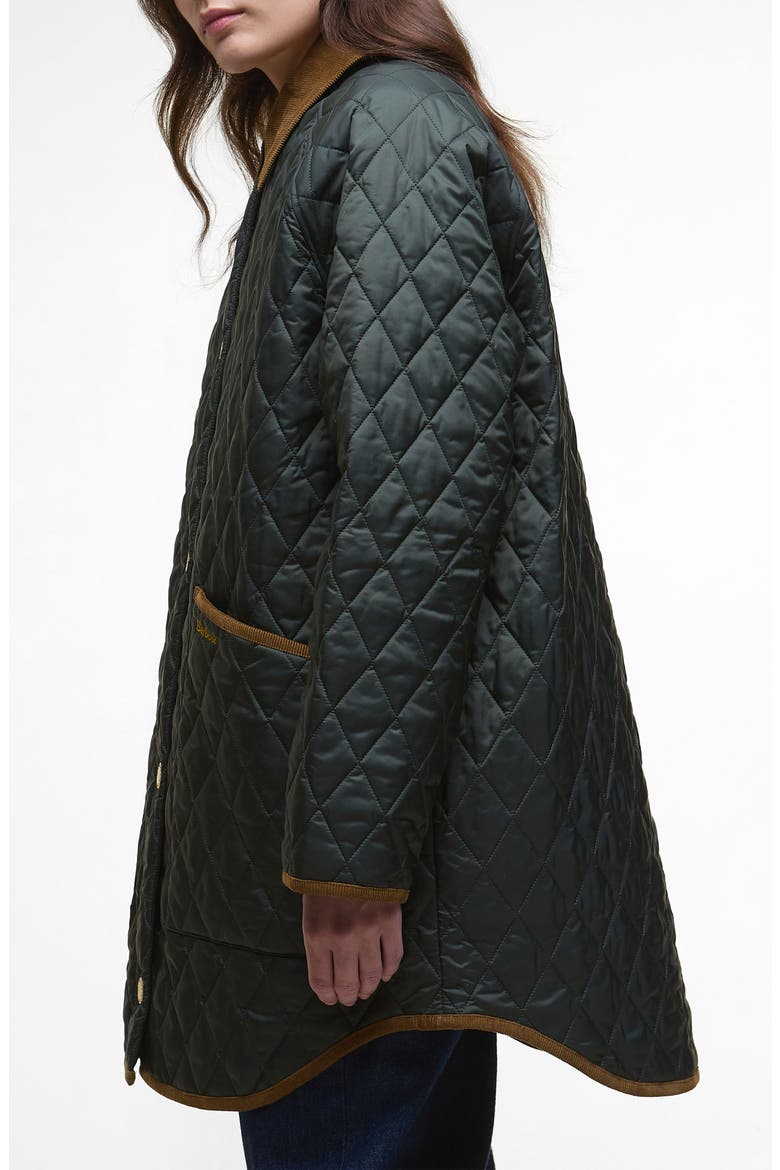 Liddesdale Oversize Quilted Jacket, Alternate, color, SAGE/ ANCIENT