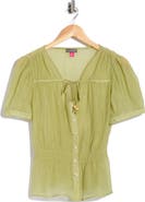 Vince Camuto V-Neck Short Sleeve Top