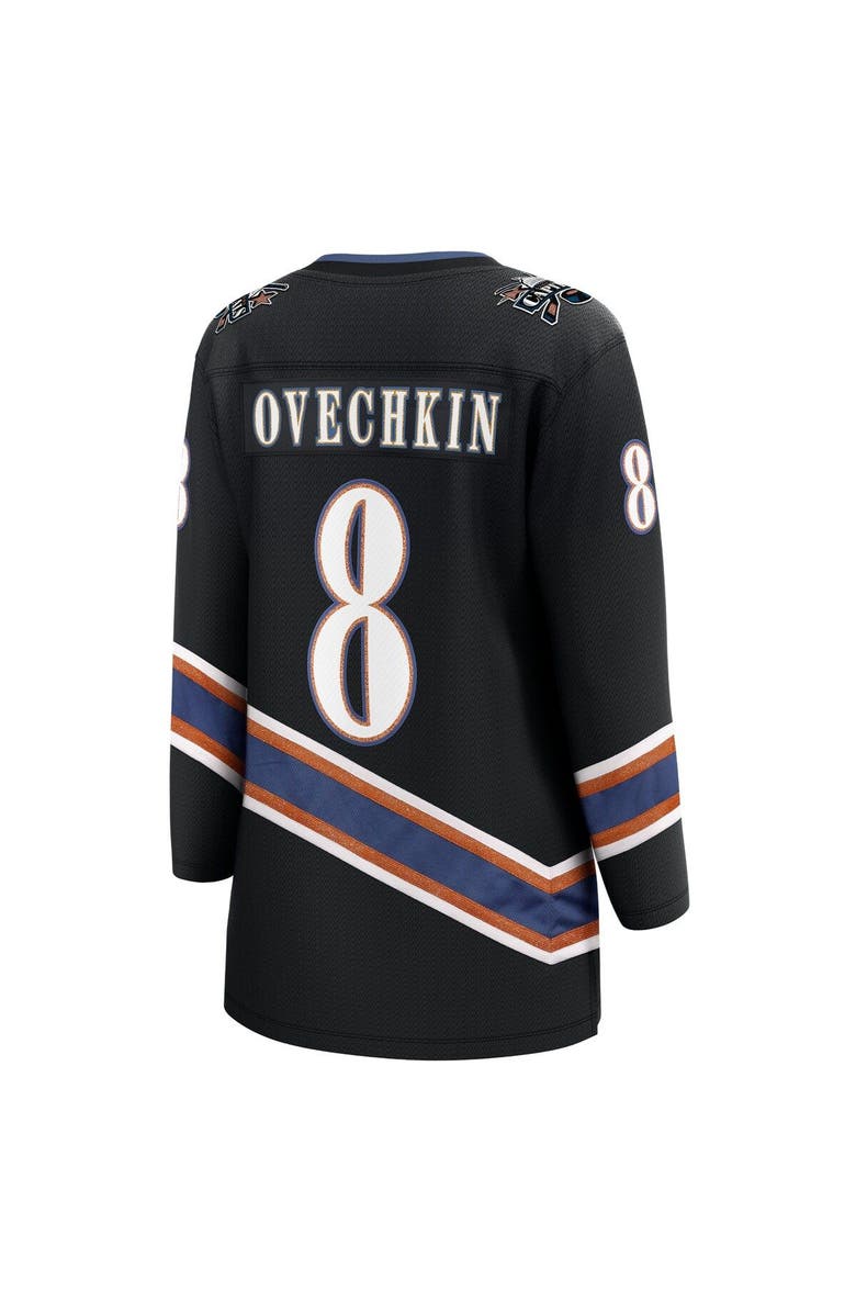 FANATICS Women's Fanatics Branded Alexander Ovechkin Black Washington Capitals Special Edition 2.0 Breakaway Player Jersey, Alternate, color, Black