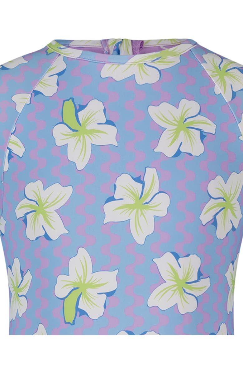 Roxy Kids' Party Waves One-Piece Swimsuit, Alternate, color, Partywaves Onesie