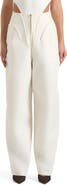 Manière De Voir Rena High Waisted Corset Sculptural Trousers