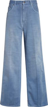Haikure Winona Bull 44 Distressed Wide Leg Jeans