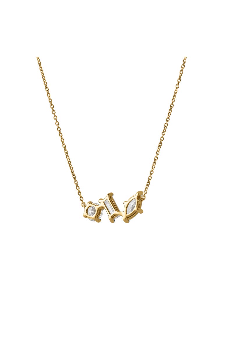 Selara 14K Gold Lab Grown Diamond Necklace - 0.75 Ct, Alternate, color, 14K Yellow Gold