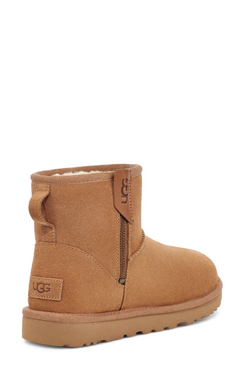 Ugg ® Classic Mini Bailey Zip Boot In Brown