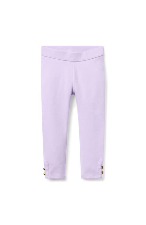 Button Cuff Ponte Pant (Little Kid & Big Kid)
