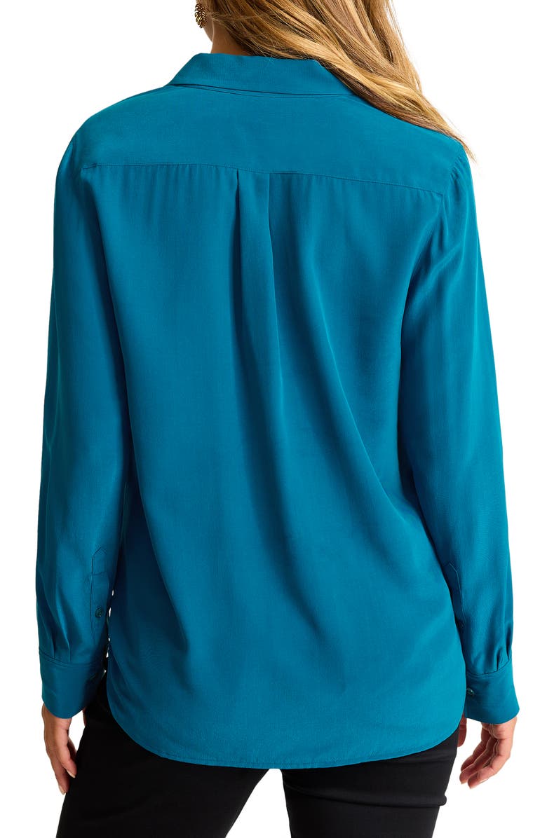 Tommy Bahama Classic Silk Button-Up Shirt, Alternate, color,