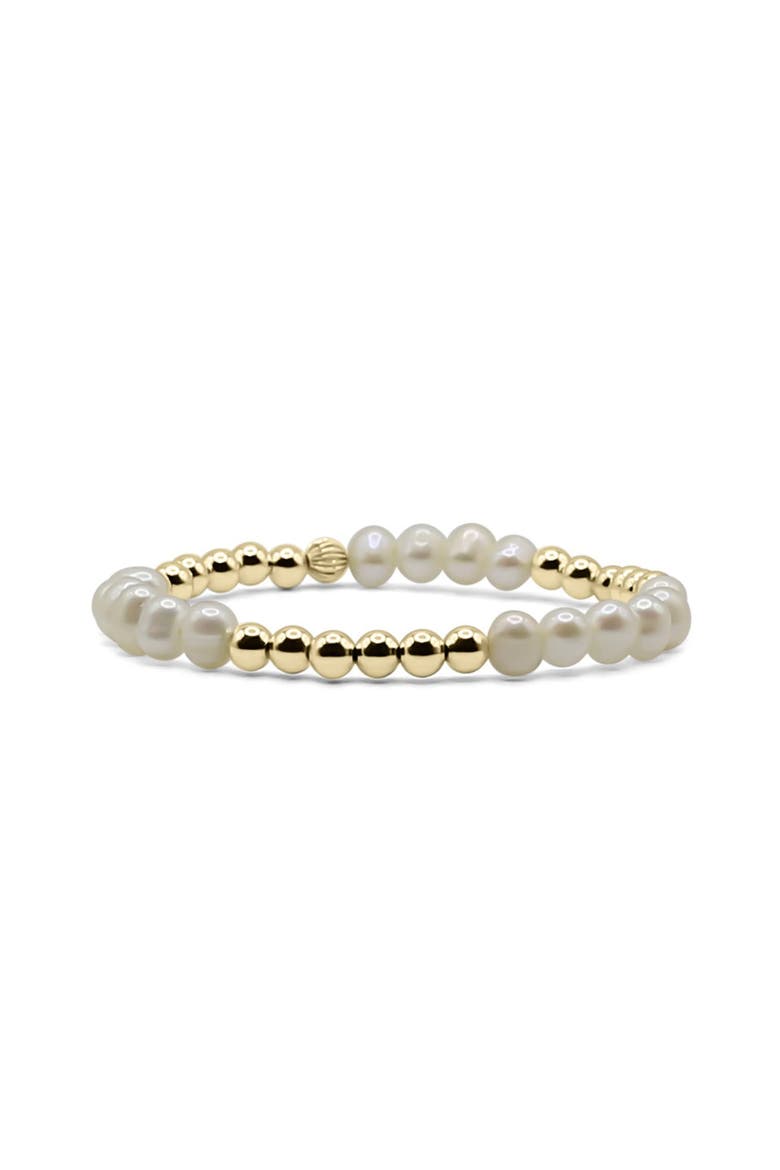 Sloane  Pearl Beaded Bracelet, Main, color, Gold