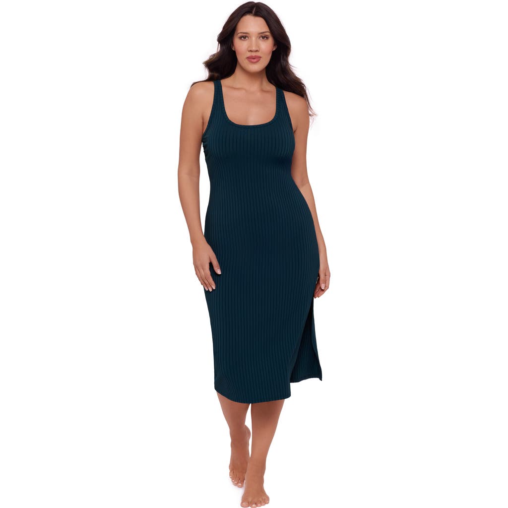 S3 Rib Coverup Dress In Blue
