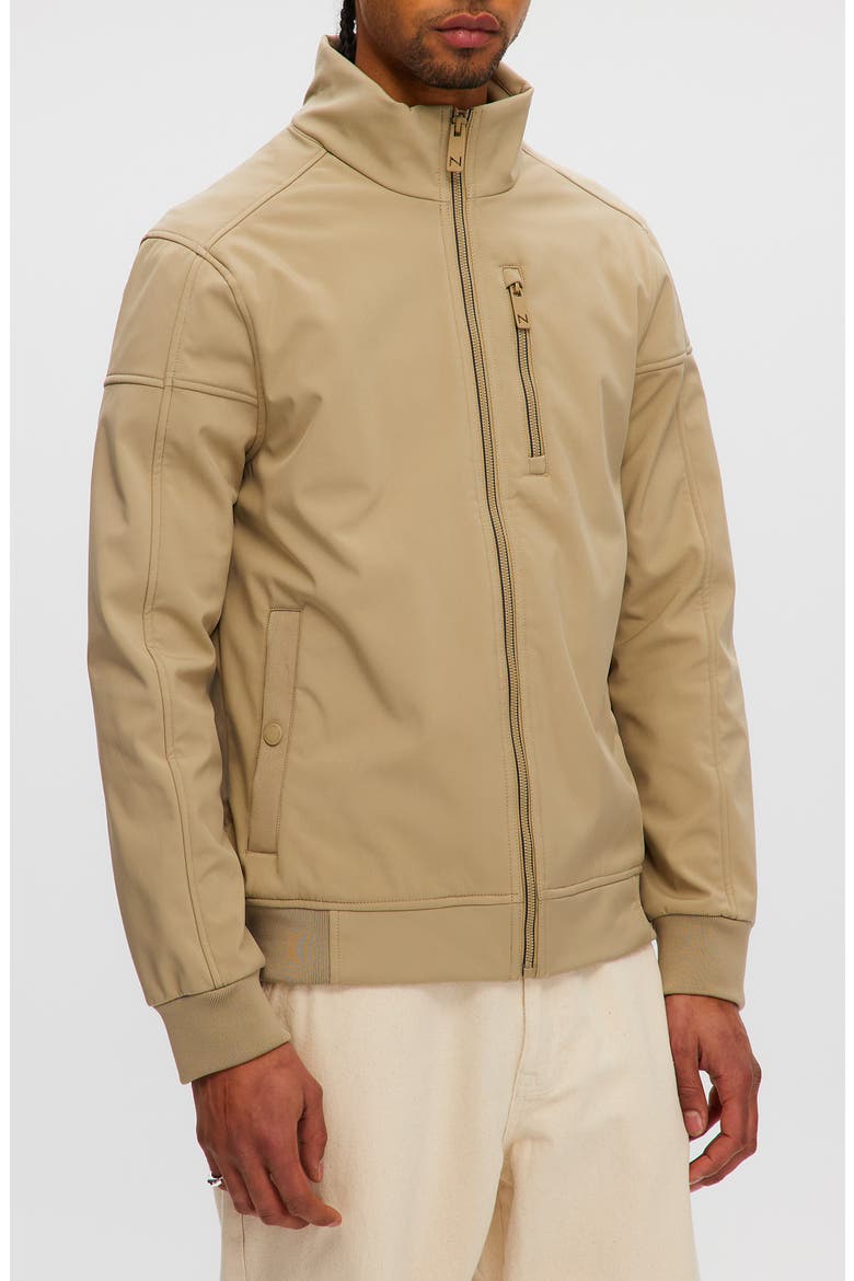 Soft Shell Windbreaker Jacket, Main, color, SAND