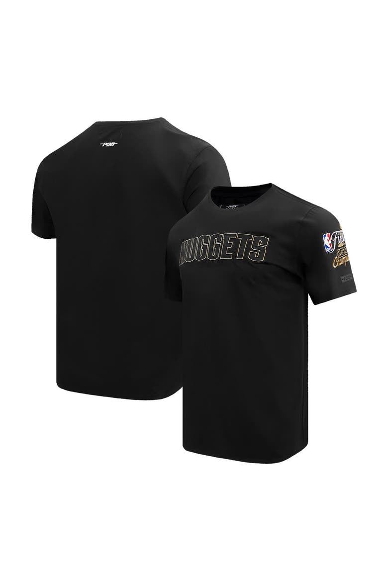 Unisex Pro Standard Black Denver Nuggets 2023 NBA Finals Champions T-Shirt, Alternate, color, Black