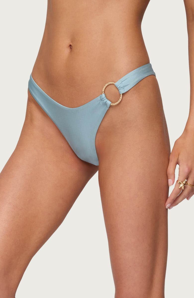 EDIKTED Mesa O-Ring Bikini Bottoms, Alternate, color, Light-Blue