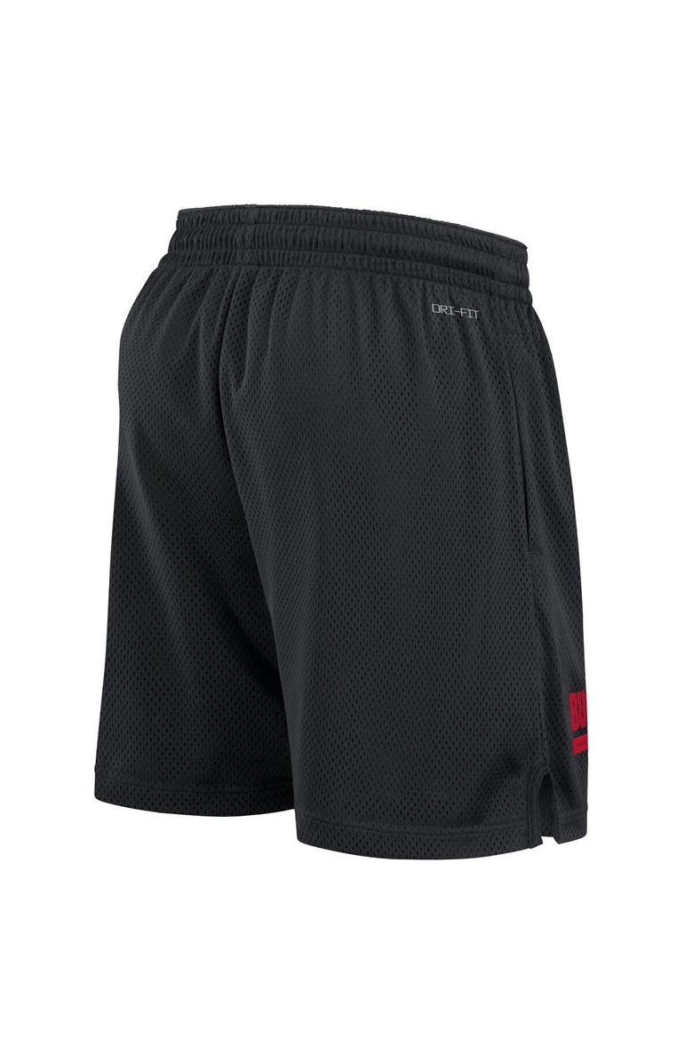 Nike Men's Nike Black Ohio State Buckeyes 2024 Sideline Performance Mesh Shorts, Alternate, color, 