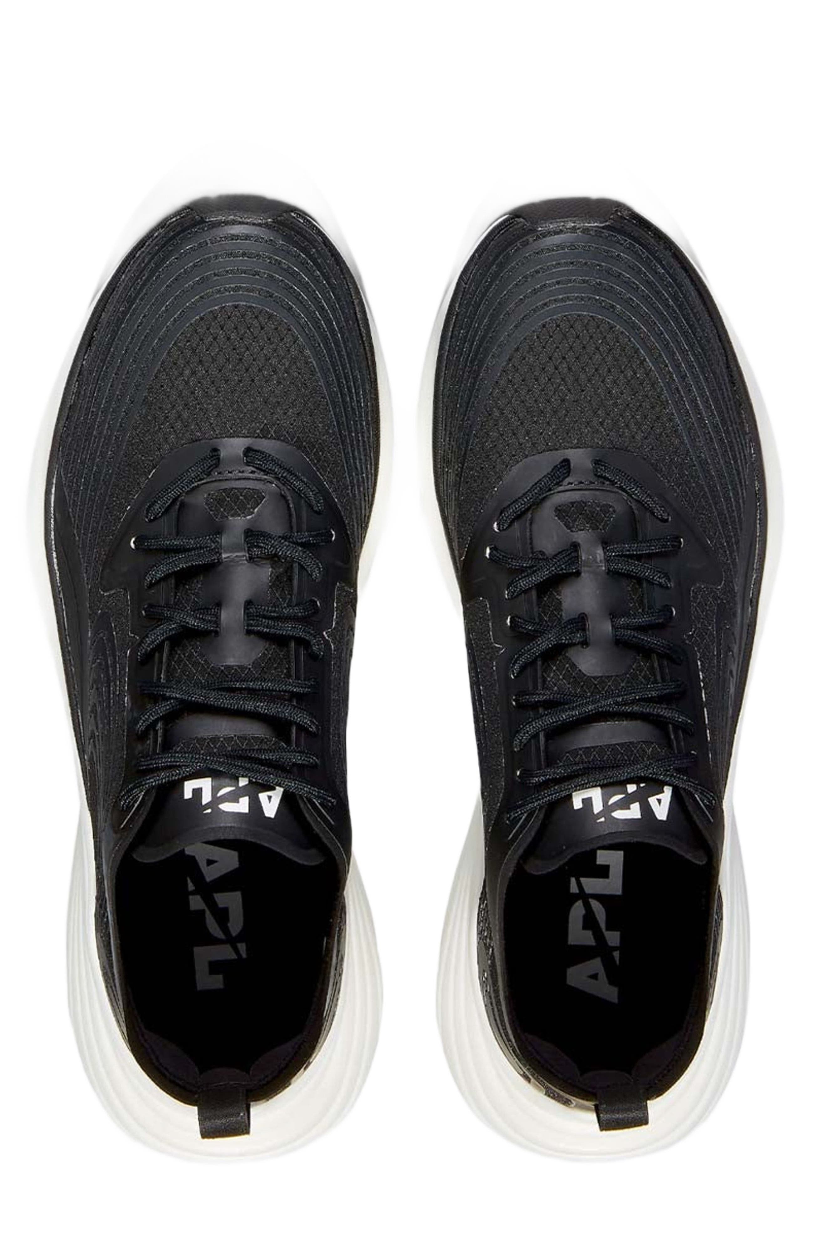 Men's Streamline Sneakers, Alternate, color, Black / Black / White