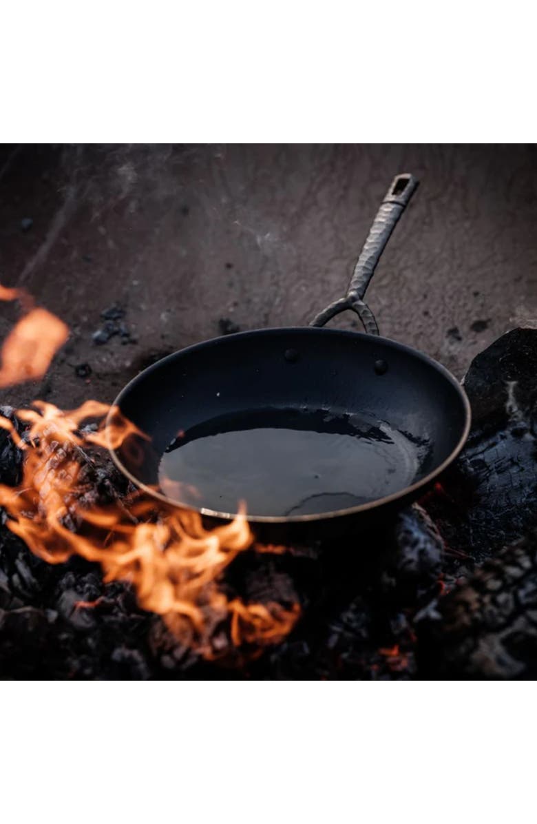 Alva Artist Blue Carbon Steel Frying Pan, Alternate, color, Blue 9.5-Inch