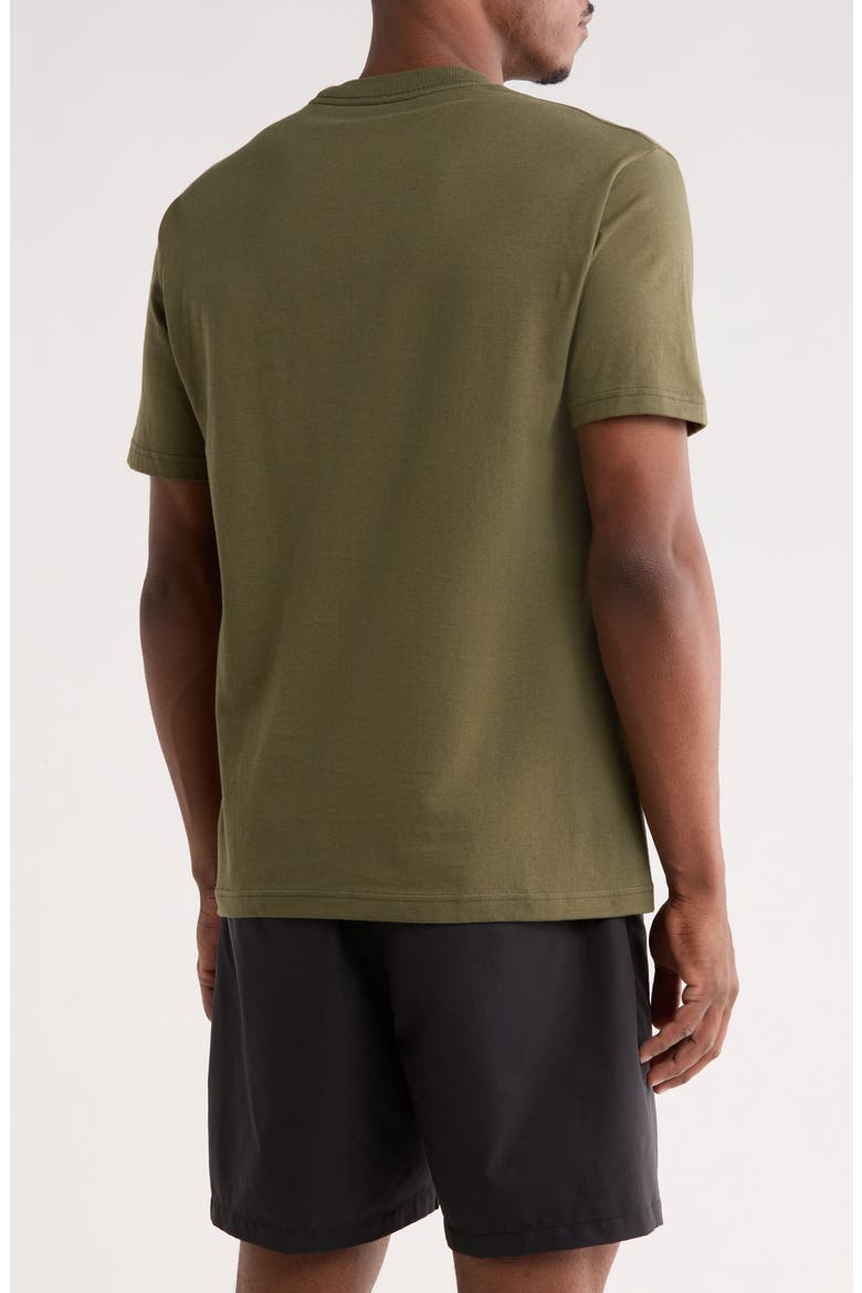 Stretch Logo Cotton Graphic T-Shirt, Alternate, color, MOSSY OLIVE