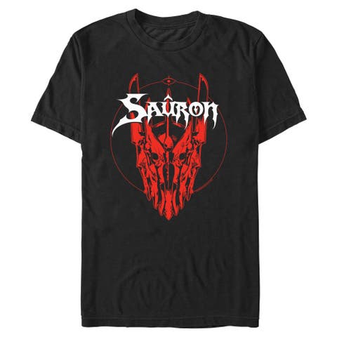 Men's The Lord of the Rings Sauron Red Head  Graphic T-Shirt