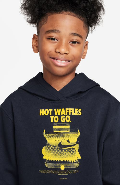 Nike Kids' Sportswear Club Fleece Hoodie In Blue