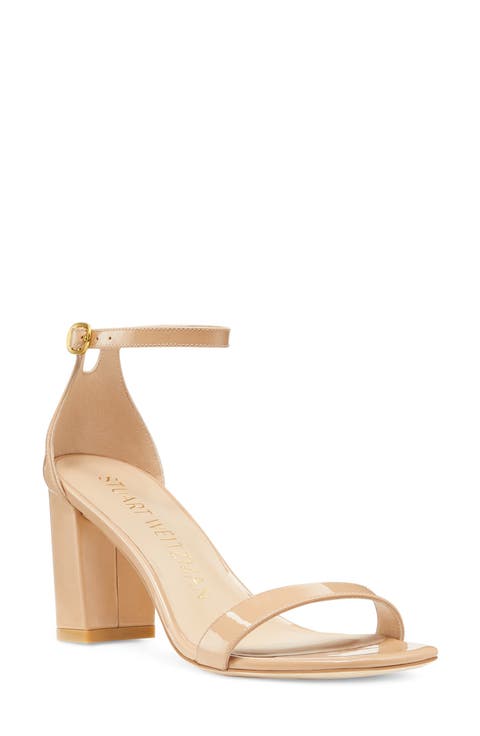 Nudistcurve 75 Block Heel Sandal (Women)