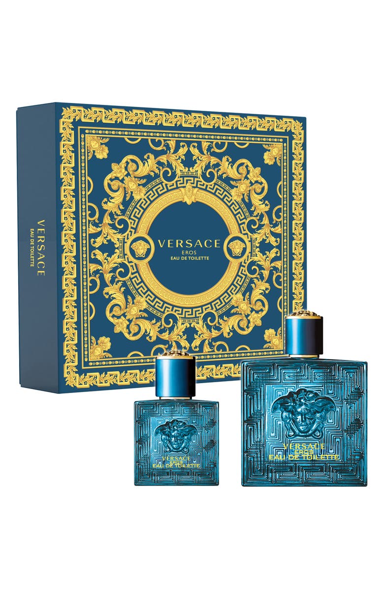 Versace Eros Eau de Toilette 2-Piece Gift Set $158 Value, Main, color, 