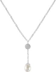 EFFY Sterling Silver Freshwater Pearl Lariat Necklace