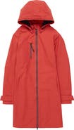 Seasalt Cornwall Coverack Waterproof Organic Cotton Raincoat with Removable Hood