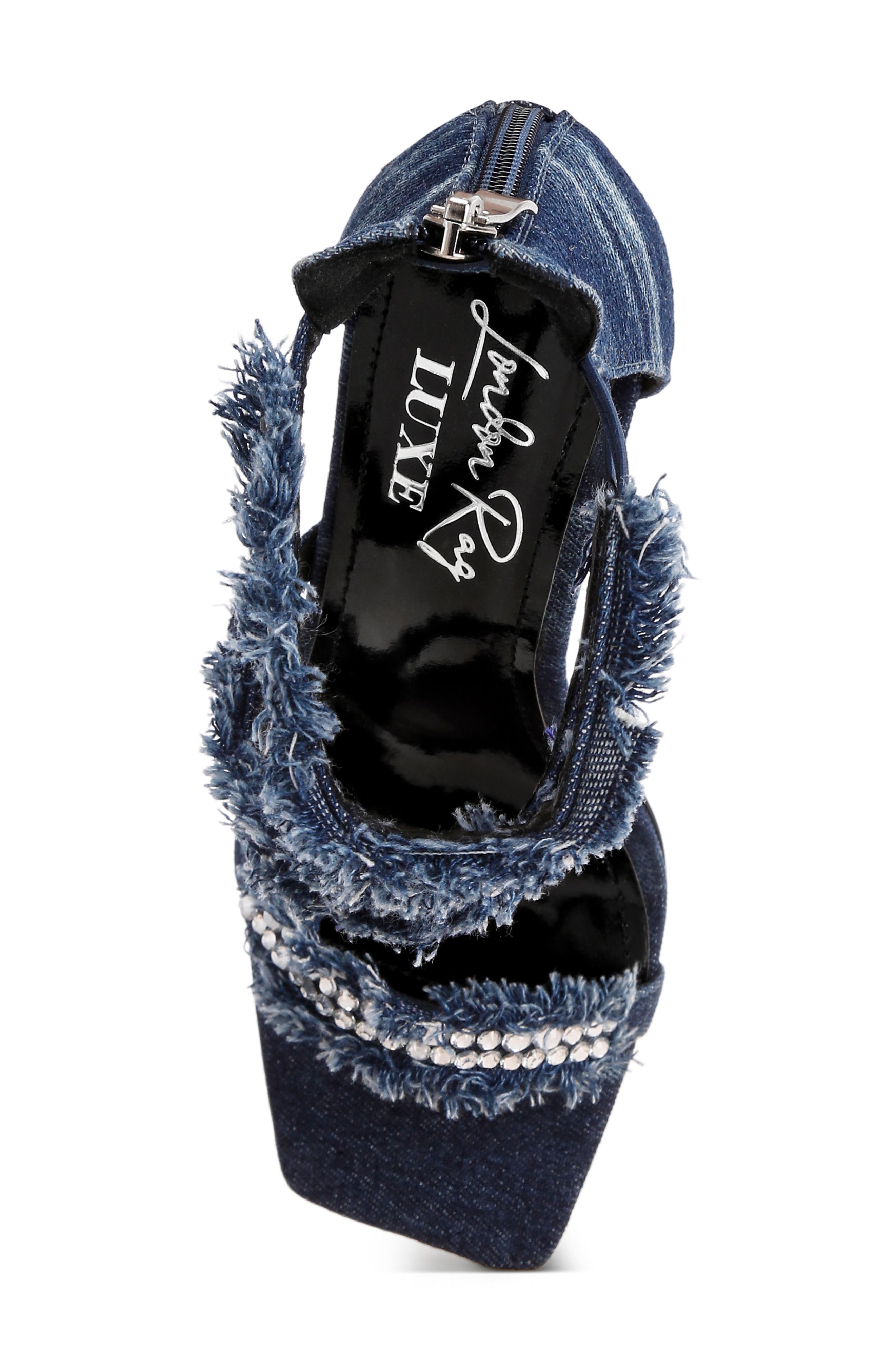 Nolita Sandal, Alternate, color, DENIM