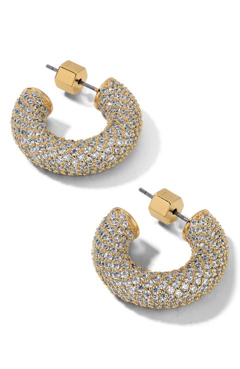 Dolly Pavè Hoop Earrings