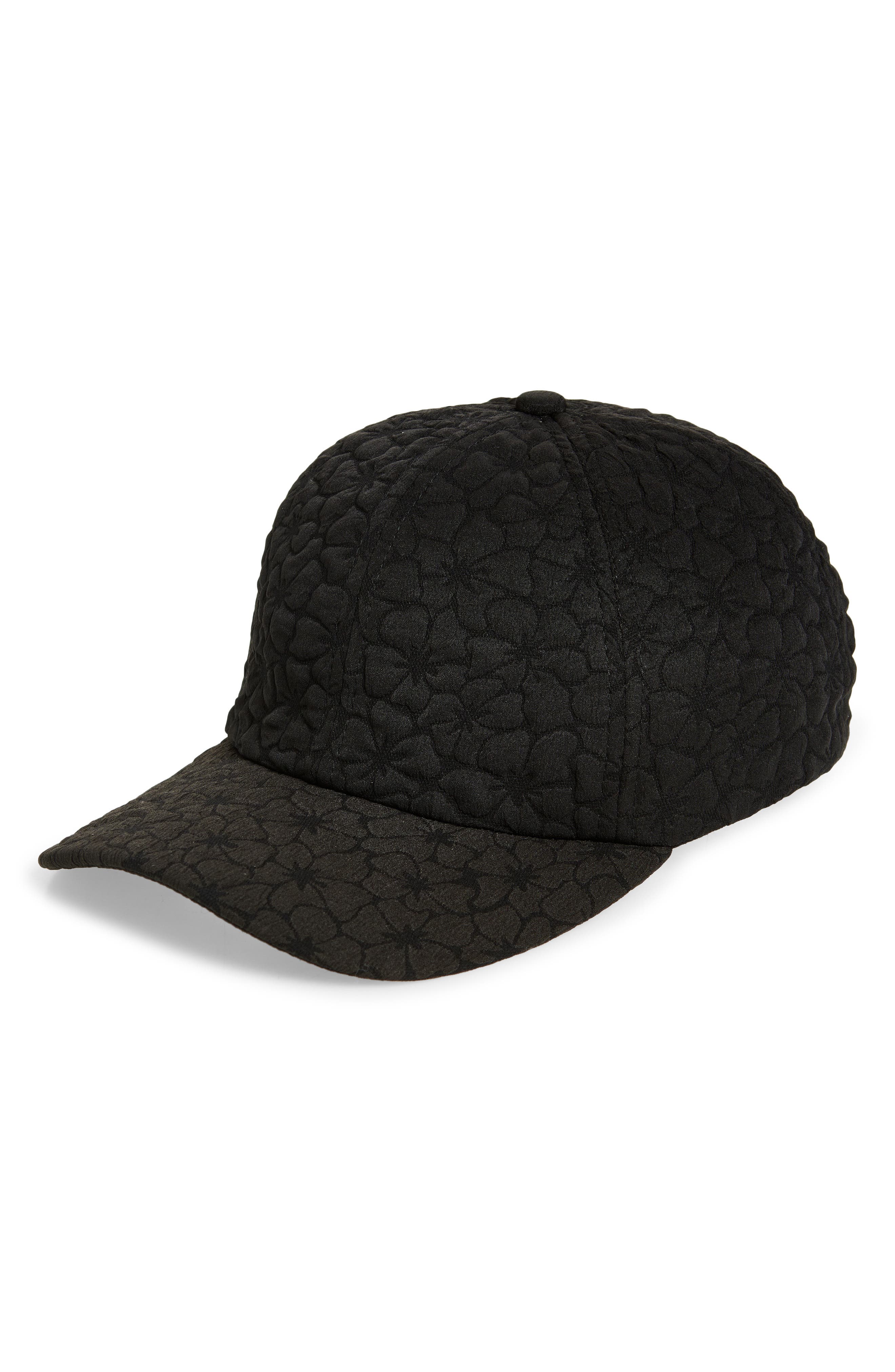 Melrose and Market Floral Crepe Baseball Cap